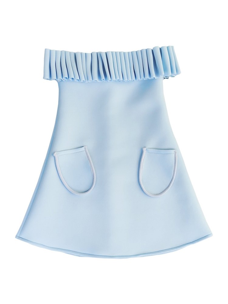 Girls' Fashionable Princess Banquet Evening Dress Light Luxury Hepburn Style - Image 2